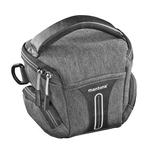 Mantona Kameratasche Tallinn S, 600D canvas + PU, 1021664, 4056929216646