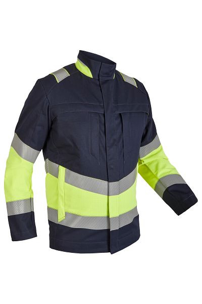ROFA Bundjacke 4592504, Größe 48, Farbe 387-schwarzmarine-leuchtgelb, 4592504-387-48