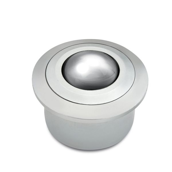 Torwegge Kugelrolle verzinkt/Kugel Niro, KR-MC-45-VA, 0017516