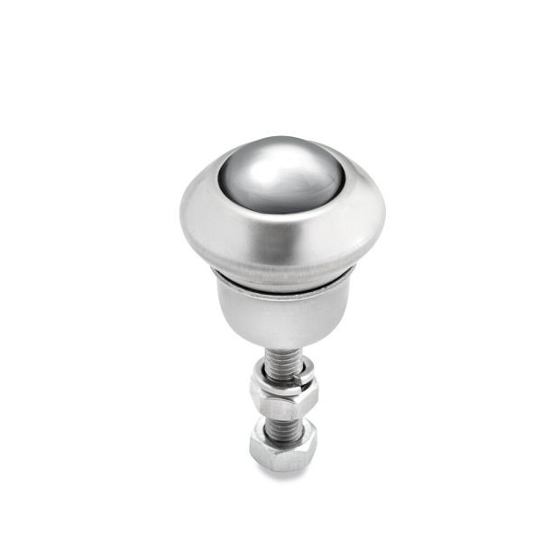 Torwegge Kugelrolle mit Gewindezapfen, KR-G-25, 0014736