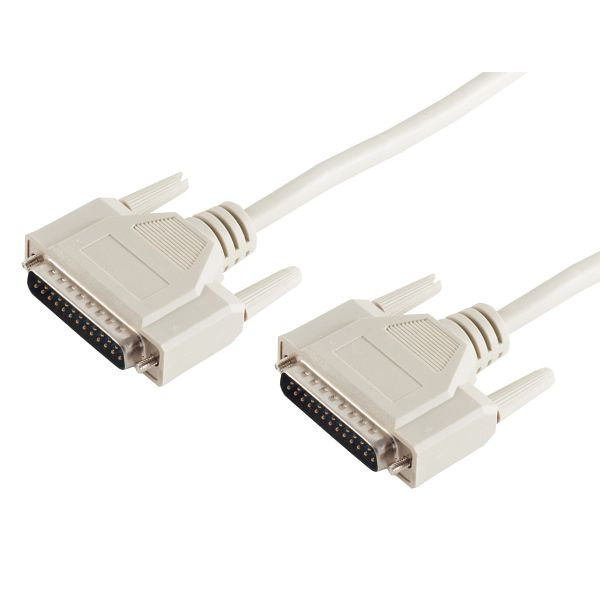 S-Conn SUB-D Anschlusskabel, 2 x 25-pol Sub D-Stecker, mit vergossenen Gehäusen, 3,0m, 78021-3