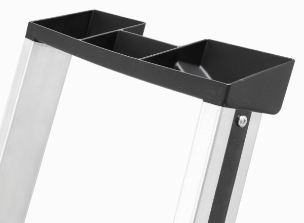 ALU-PRO Ablageschale für Stufenstehleiter mit Plattform, 0077364