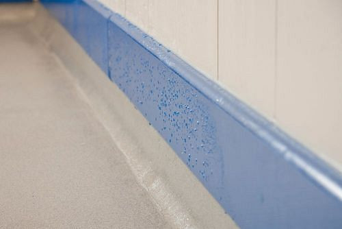 Moravia Wand-Schrammschutz, Polyethylen, granit-hell, 2060 x 150 x 10 mm, 311321