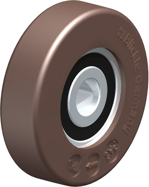 Blickle FPU 30x8/6-6K Rad aus Blickle Besthane®, Braun, 760835