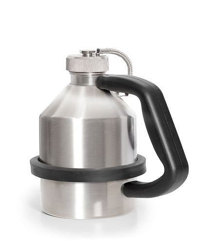FALCON Sicherheitskanne aus Edelstahl, mit Schraubkappe, 1 Liter Volumen, G1 1/4" Gewinde, 203965