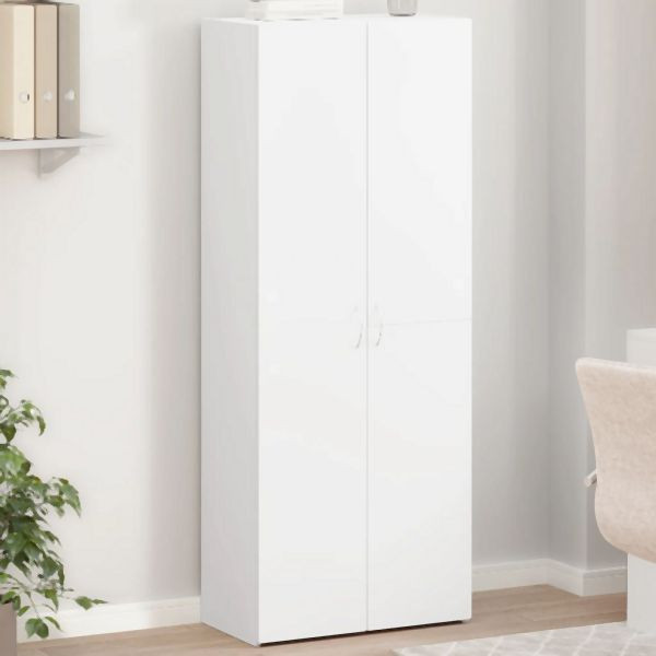 vidaXL Aktenschrank Weiß 60x32x153 cm Holzwerkstoff, 3276644