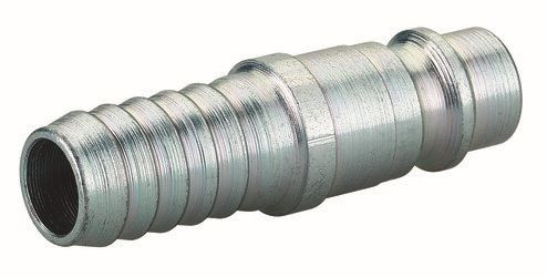 AIRnet Stecknippel mit Schlauchtülle C PN-S-E-6mm, Stahl, 2813910006