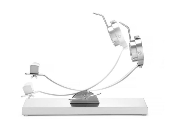 Hendi Schinkenhalter, Ständer, Edelstahl, ABS, Satin-Finish, 499948