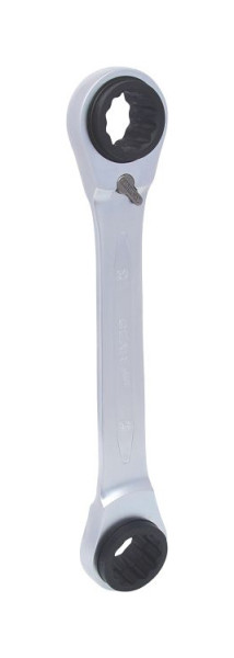 KS Tools 4 in 1 GEARplus umschaltbar Doppel-Ratschenringschlüssel, 30x32x34x36mm, 503.4554