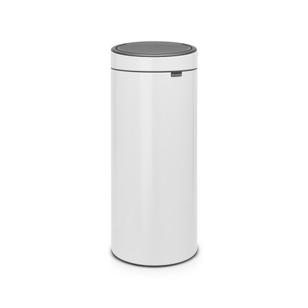 STEIN HGS Touch New Abfallbehälter, weiß, Stahl, 30 Liter, 83673.0001