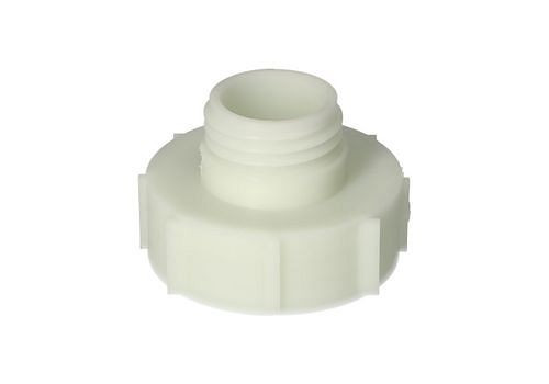 DENIOS IBC-Adapter, 3 S100x8 Innengewinde grob auf 2'' S60x6 Außengewinde grob, 279052