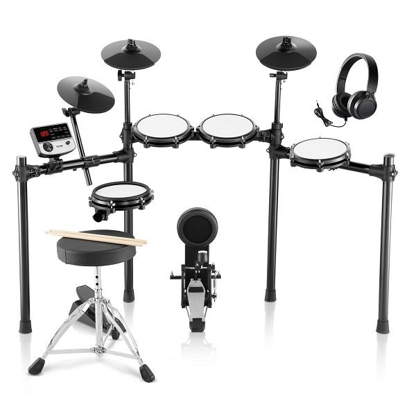 VEVOR E-Drum-Set Elektronisches Schlagzeug 8-Zoll, 480 Sounds für Anfänger & Erwachsene, SJZJDZGSJZJWFYIUXV2
