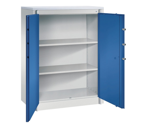 C+P Feuerschutzschrank Certos, H1226xB930xT500mm, 7035/5010, 1171-00 S10355