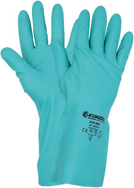 Kunzer ACID GRIP - Größe: Uni Arbeitshandschuh, VE: 12 Paar, 9AG10