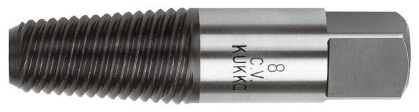 KUKKO Schraubenausdreher mit fein gerillter, deutscher Form, Gewindedurchmesser der Schraube: 3-6 mm, VE: 5 Stück, 49-1