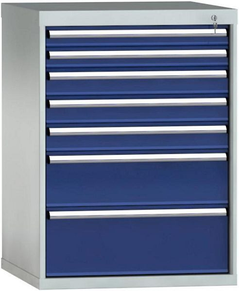 KLW Schubladenschrank 1000 x 725 x 750 mm H x B x T, Einbaumaß: 900 mm, Einteilung: 36x36 Einheiten, SGB1000-07UP-001