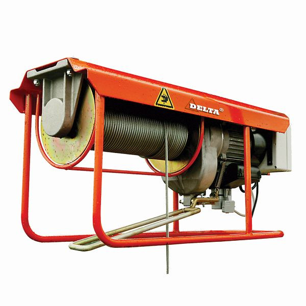 DELTA Elektrische Seilwinde Typ DM 230V, 16m/min, 0,5t mit 23m Hubhöhe, DI.0.DM.500