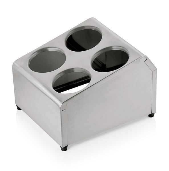 WAS Besteckbehälter für vier Köcher, Chromnickelstahl, 1595004