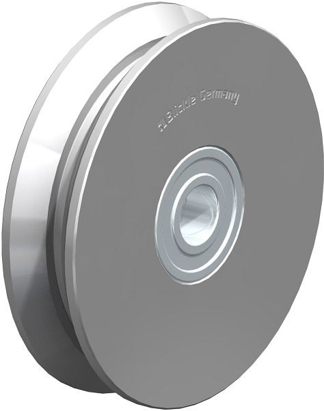 Blickle DSPK 100K Rad aus Stahl, Grau, 268342