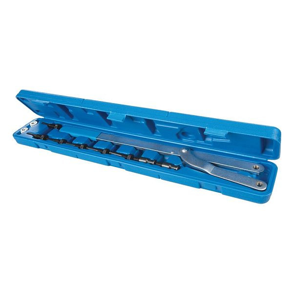 Silverline Universal-Riemenscheibenhalter mit Tauschzapfen, 11-tlg. Satz, 6–16 mm, 618569