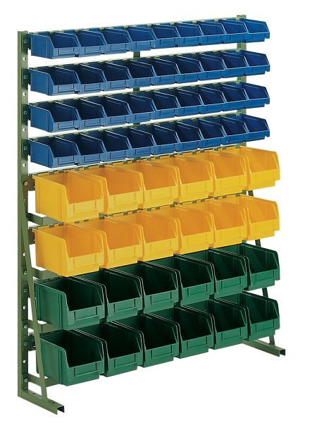 LA-KA-PE Normregal N 10 E ohne Kästen, Lackierung RAL 7035 lichtgrau, 23720 04 05