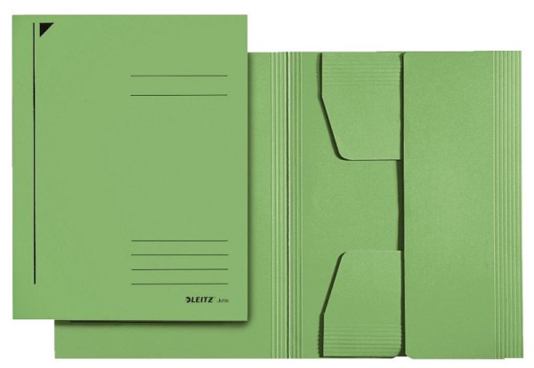 LEITZ 3924 Jurismappe, A4, Pendarec-Karton 430g, grün, 3924-00-55
