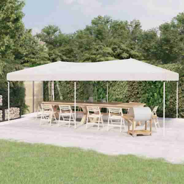 vidaXL Partyzelt Faltbar Weiß 3x6 m, 93538, 8720286974728