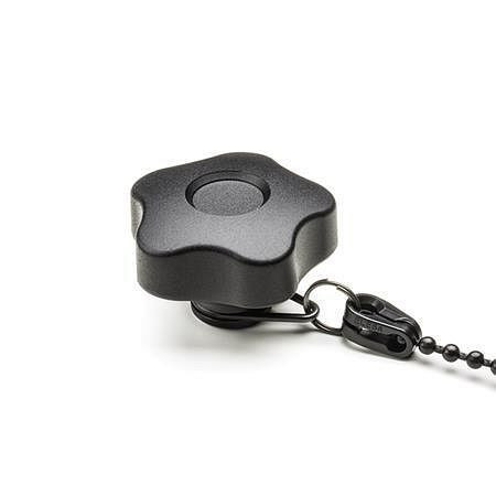 Ganter Sterngriffe, Kunststoff, mit Verliersicherung (GN 5337.13-50-M10-E-P), VE: 10 Stück, 5337.13-50-M10-E-P