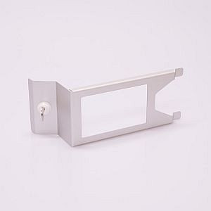 WERO Verschlussplatte für Touchless mit Sichtfenster, Aluminium, 500ml/1000ml, 20792271