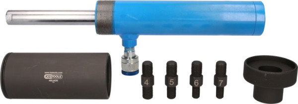 KS Tools Hydraulischer-Abzieher Satz für Bremsankerbolzen, 7-teilig, 460.4435