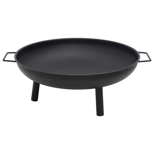 vidaXL Feuerschale 67,5x58x22,5 cm Abmessung Stahl, 313348