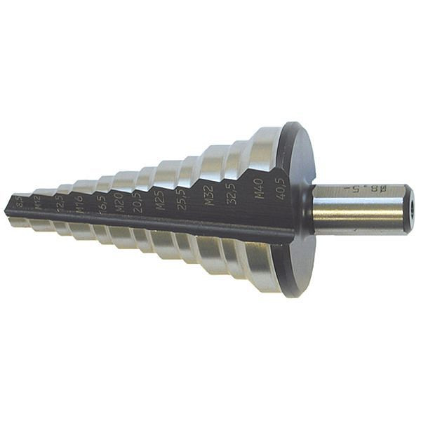 Haupa Kombi-Stufenbohrer aus HSS metrisch, M12-M40, 231319