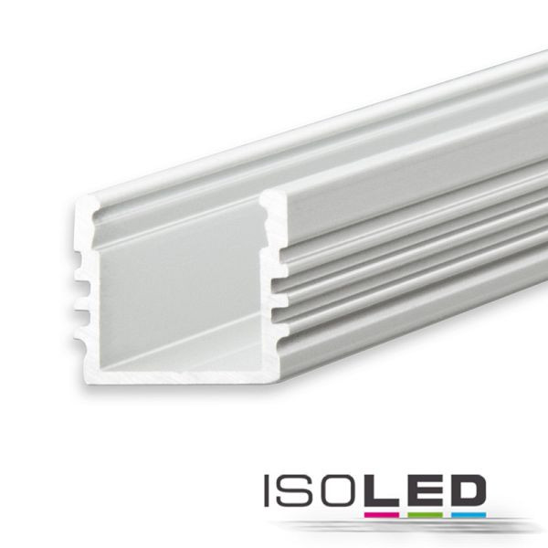 ISOLED LED Aufbauprofil SURF12 Aluminium eloxiert, 300cm, 115572