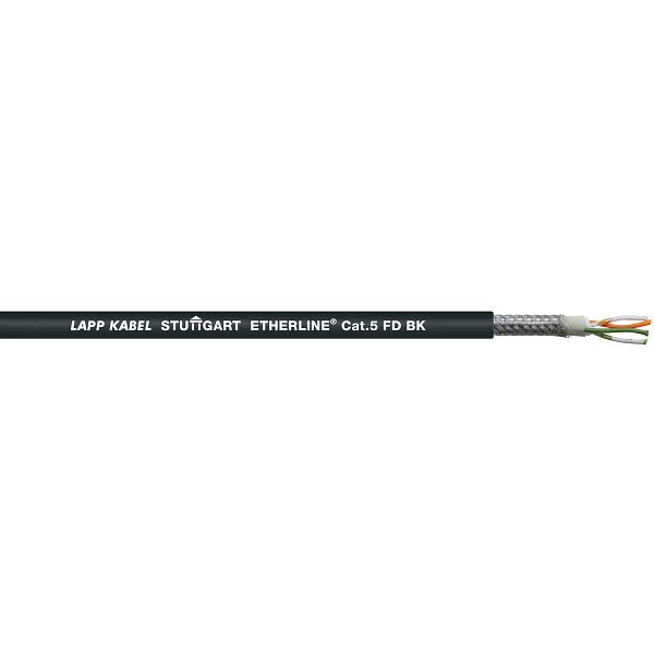 LAPP Ethernet-Leitung ETHERLINE® FD P, schwarz Cat.5, VE: 1000 Meter, CE217489/1000