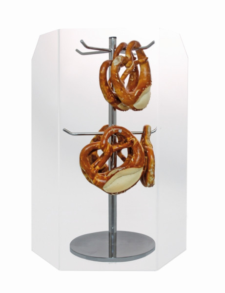 Schneider Spuck-/Niesschutz für Brezelständer, farblos, 370x3mm Höhe: 500 mm, 172401