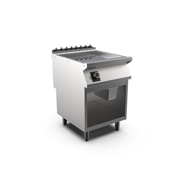 Mareno M1-900 elektrische Griddleplatte mit glatter Chromplatte, 60cm, 600(B)x920(T)x900(H)mm, FT96ELCG, 191.244
