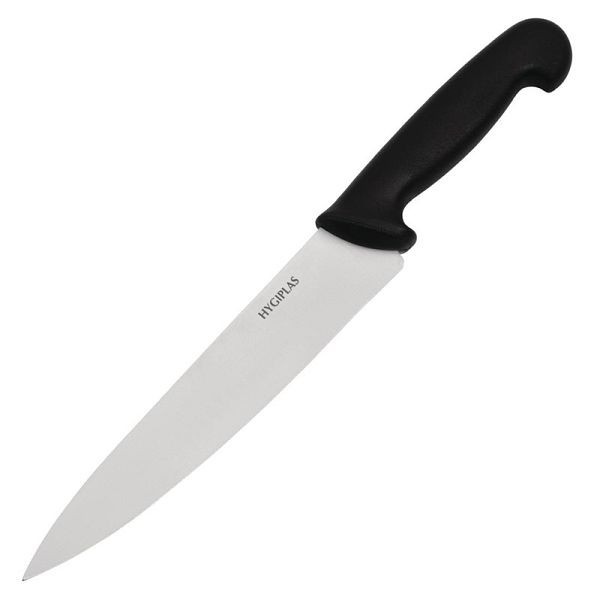 Hygiplas Kochmesser 21cm schwarz, stark, langlebig, C265