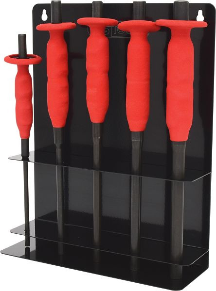 KS Tools Splintentreibersatz mit Handschutzgriff, 5-teilig 6-14mm, 156.0020