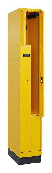 C+P Z-Spind Evolo PLUS, Sockel, 2 Fächer, 1950x300x500mm, 1023/1023, Zylinderschloss, 049023-102 S10044