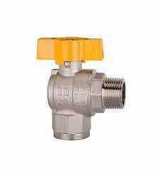 Riegler Kugelhahn, Eckform, Innen/Außengewinde (Außengewinde seitlich), 103313