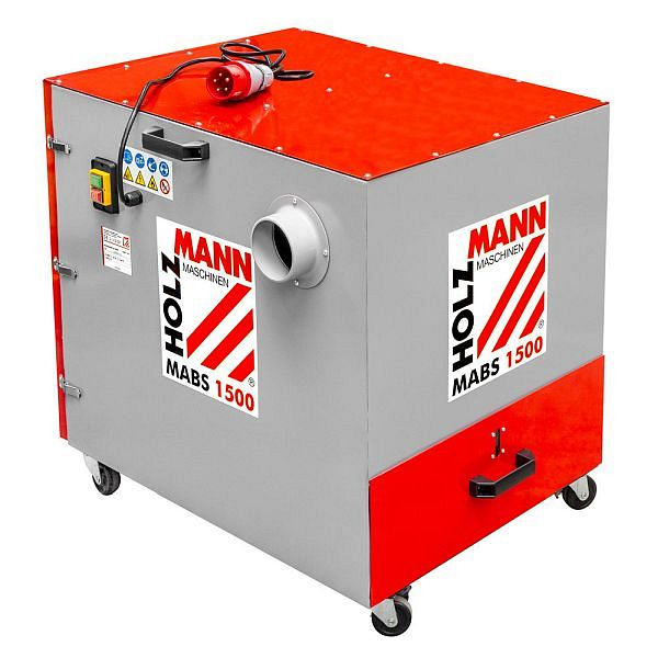 Holzmann Absauganlage für Metall, Motorleistung: 1500 W, 400 V, MABS1500_400V
