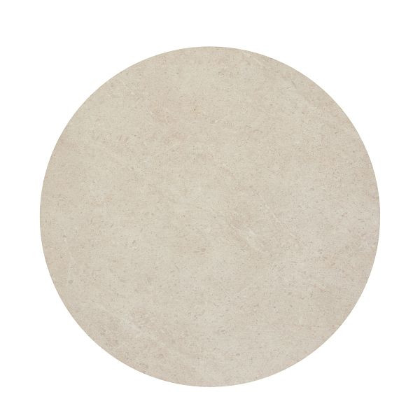 Feros HPL Tischplatte Sand stone Ø120 cm, 18120, 6096735414476