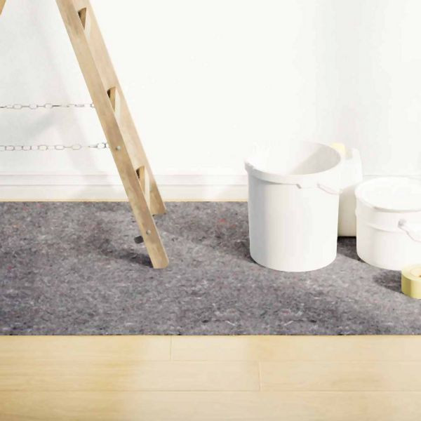 vidaXL Rutschfestes Malervlies 5055 cm 220 g/m² Grau, 4106138