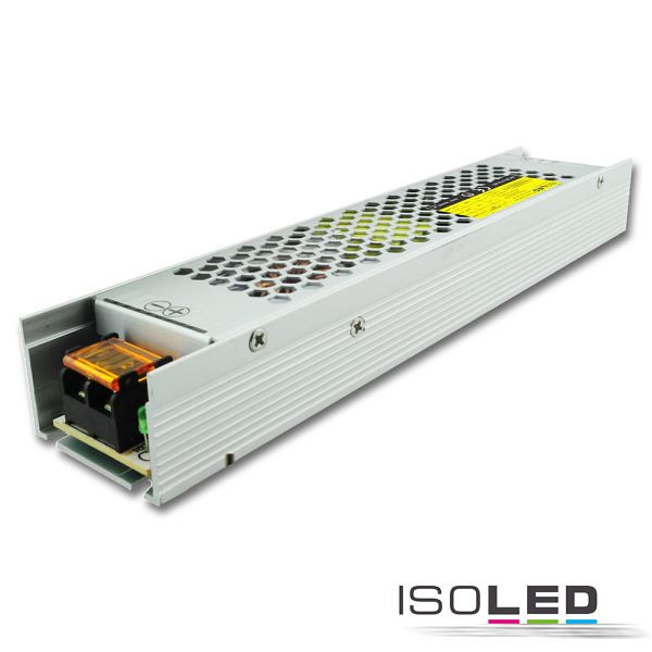 ISOLED LED Trafo 12V/DC, 0-200W, Gitter Slim, 113142