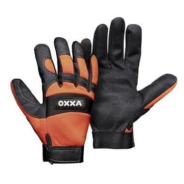 OXXA Handschuh X-Mech 51-630, schwarz/orange, VE: 12 Paar, Größe: 11, 15163011