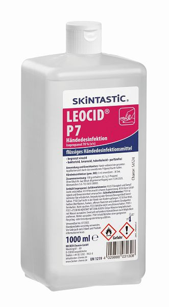 Bartscher Desinfektionsmittel LEOCID P7, VE: 12 Liter, 173084
