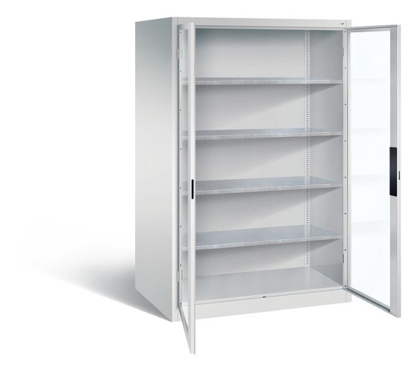 C+P Werkzeugschrank Acurado, H1950xB1200xT800mm, Farbe: Lichtgrau, Muldengriff, 8934-0552 S10019