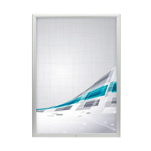 VKF Renzel Klickrahmen / Aluminiumrahmen / Regenwasserfester Klapprahmen mit Diebstahlsicherung „Eco 35”, 700 x 1.000 mm, 50.0151.13