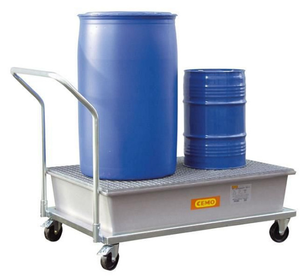 Cemo Auffangwanne 220/2-mobil, Maße: 152 x 86 x 108 cm, 7834, 4052886118467