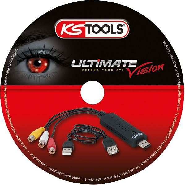 KS Tools USB Video grabber, 550.8603